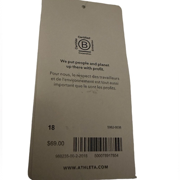 Athleta Trekkie North Short Ethereal Bloom Magnolia White Size 4 Womens - Picture 4 of 6